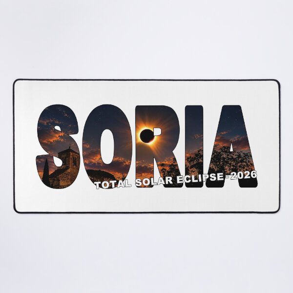 Item preview, SORIA Total Solar Eclipse 2026 - Northern Spain European Church 2026 designed and sold by Adam Gormley.