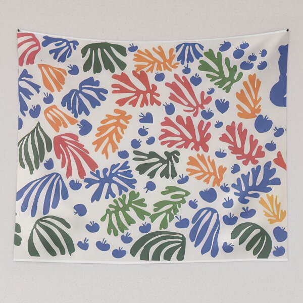 Item preview, La perruche et la sirene 1952 designed and sold by VeilOfPigments.