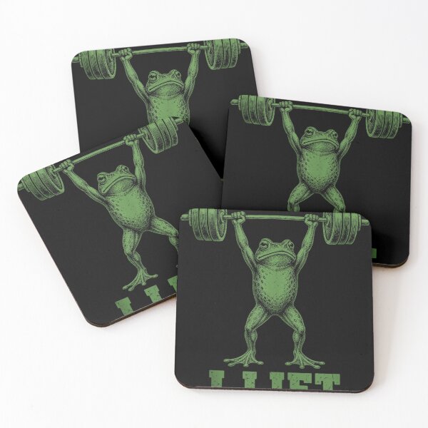 Item preview, I Lift Funny Frog Gym Meme Working Out designed and sold by OMITTEROMINOUS.