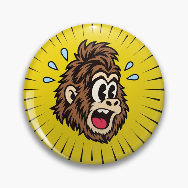 Item preview, Surprised Sasquatch – Funny Cartoon Bigfoot Face designed and sold by Squatchme.