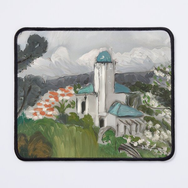 Item preview, La villa bleue 1918 designed and sold by VeilOfPigments.