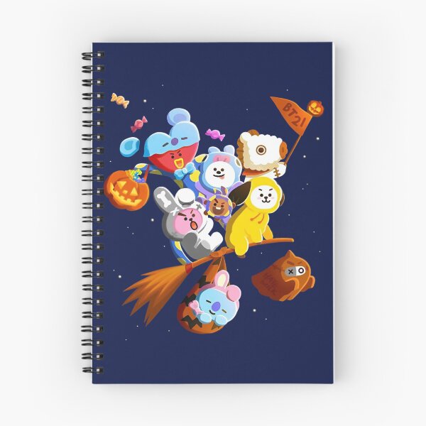 Item preview, BT21 Spooky Halloween Broom Ride designed and sold by moamaxshop.