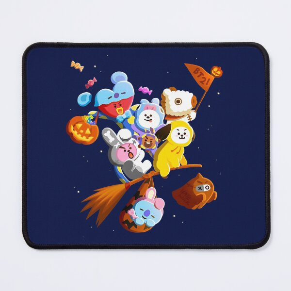 Item preview, BT21 Spooky Halloween Broom Ride designed and sold by moamaxshop.