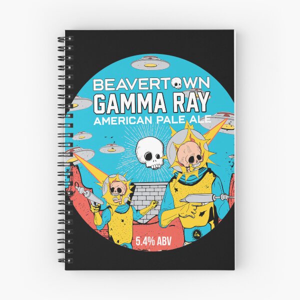 Item preview, Gamma Ray Space Skeleton Craft Beer Art designed and sold by VOUDERSON.