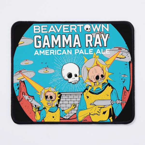 Item preview, Gamma Ray Space Skeleton Craft Beer Art designed and sold by VOUDERSON.