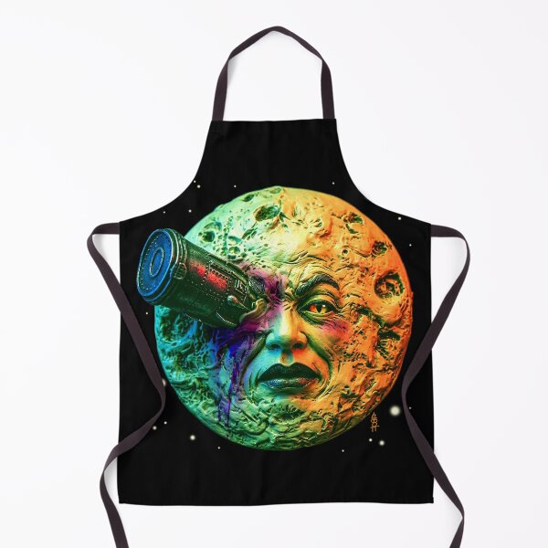 Item preview, A Trip to the Moon 1902 Tribute cool colors designed and sold by AbbottDesigns.