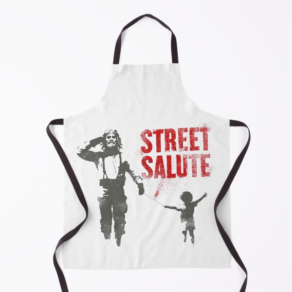 Item preview, Vintage Aviator Pilot Giving Sharp Military Salute designed and sold by EdvvinStudios.