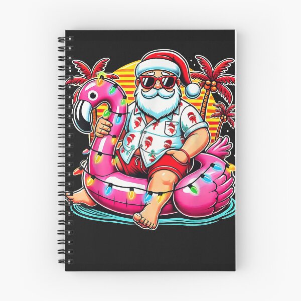Item preview, Christmas in July Shirt Santa Flamingo Float Summer Xmas designed and sold by matnguc1.