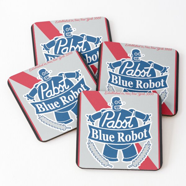 Item preview, Pabst Blue Robot Bender Beer Parody designed and sold by VOUDERSON.