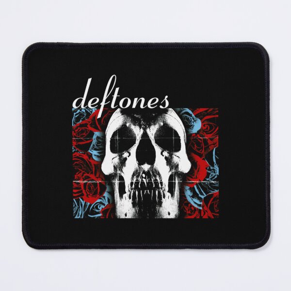 Item preview, deftones alternative rock skull and red roses floral music designed and sold by LouisDaniel12.