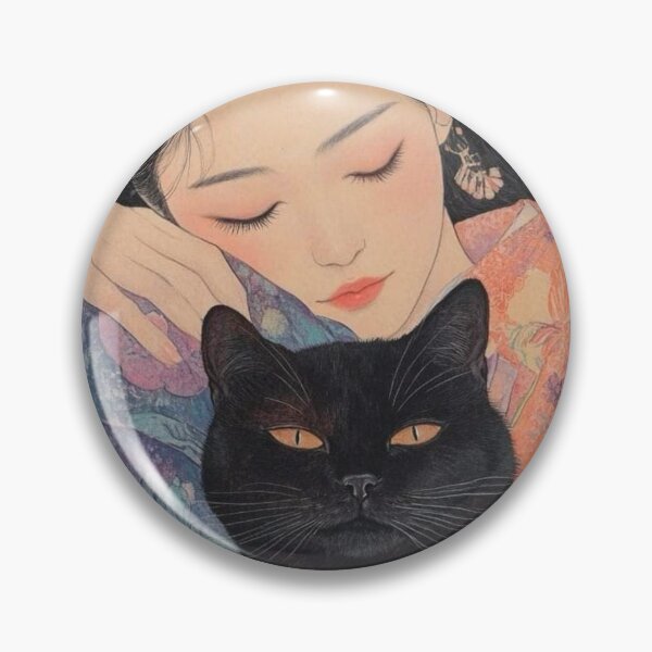 Item preview, Sleeping Girl with Kitty designed and sold by Kitty-Couture.
