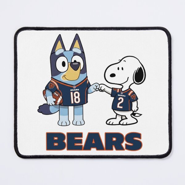 Item preview, Bluey And Snoopy Chicago Football Buddies designed and sold by DamianRoy88.