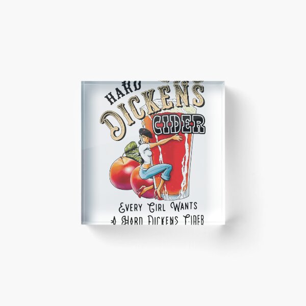 Item preview, Hard Dickens Cider Funny Adult Wordplay Humor designed and sold by VOUDERSON.