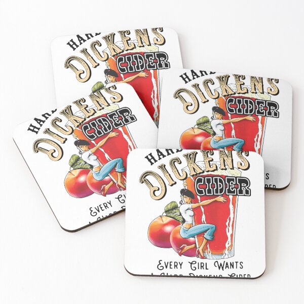 Item preview, Hard Dickens Cider Funny Adult Wordplay Humor designed and sold by VOUDERSON.