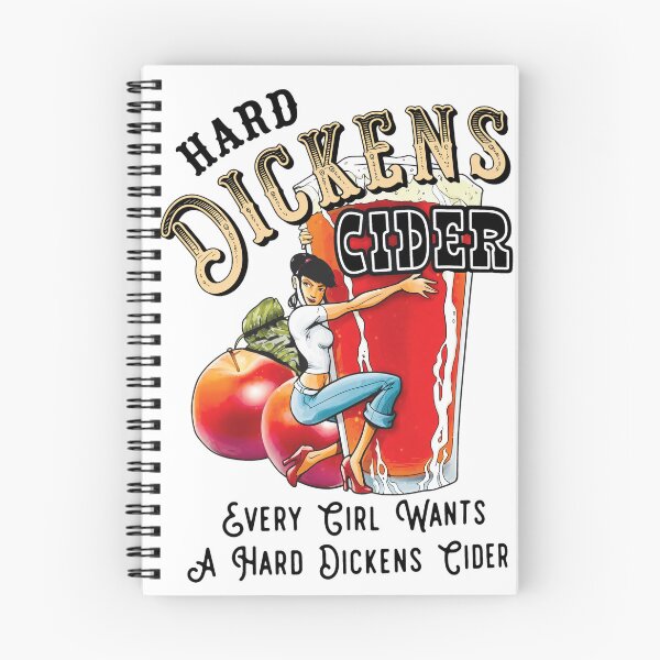 Item preview, Hard Dickens Cider Funny Adult Wordplay Humor designed and sold by VOUDERSON.