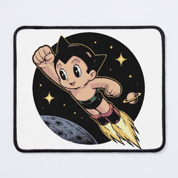 Item preview, Retro Astro Boy Space Flight Illustration designed and sold by Anugrah januar.