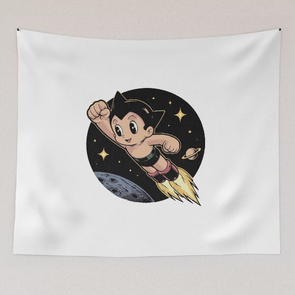 Item preview, Retro Astro Boy Space Flight Illustration designed and sold by Anugrah januar.