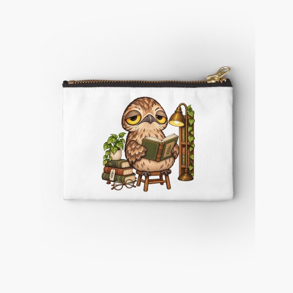 Item preview, Cute Potoo Reading Bird | Funny Sleepy Bookworm Bird Plant Lover designed and sold by MrDev.