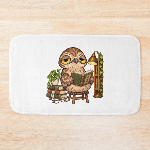 Item preview, Cute Potoo Reading Bird | Funny Sleepy Bookworm Bird Plant Lover designed and sold by MrDev.