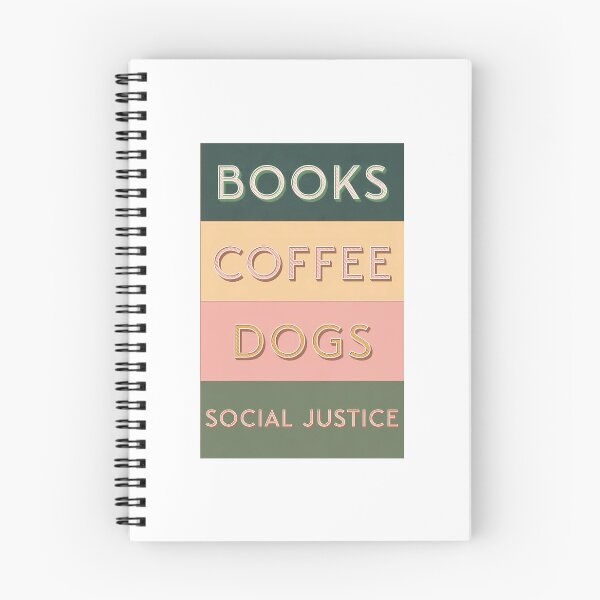 Item preview, Books And Coffee And Dogs And Social Justice Retro Vintage 2 designed and sold by aca-riolaus.