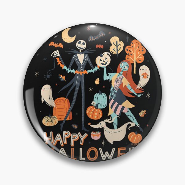 Item preview, The Nightmare Before Christmas Jack & Sally Halloween designed and sold by matnguc1.