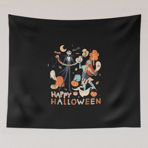 Item preview, The Nightmare Before Christmas Jack & Sally Halloween designed and sold by matnguc1.