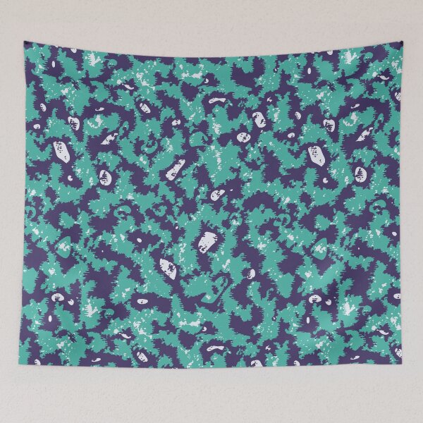 Item preview, Mint Green Camouflage Rough Pastels Seamless Digital Patterns designed and sold by ShopieHome.