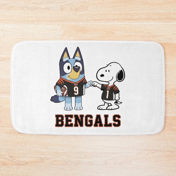 Item preview,  Bluey And Snoopy Cincinnati Football Buddies designed and sold by DamianRoy88.