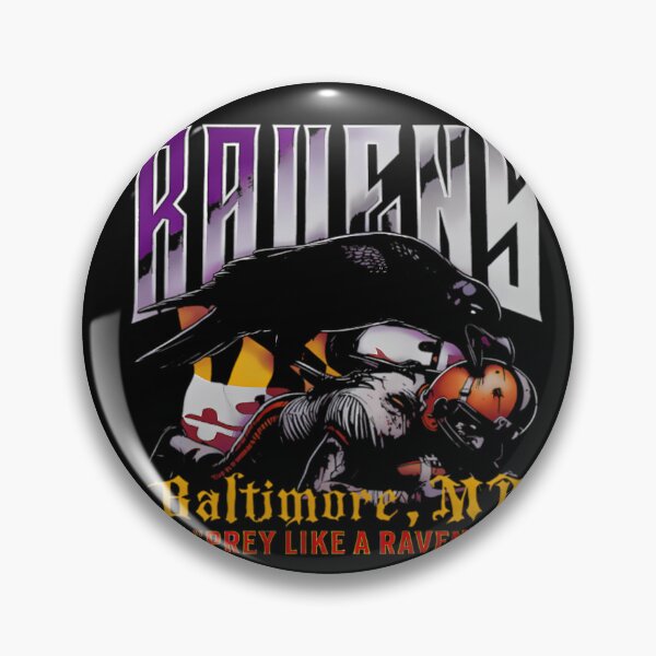Item preview, Baltimore Sports Fan Football designed and sold by plugman180.