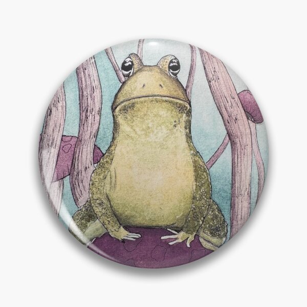 Item preview, Toad among the mushrooms designed and sold by Fabledwillow.