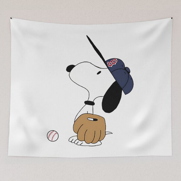 Item preview,  Snoopy Red Sox  designed and sold by BoldHeartArt.