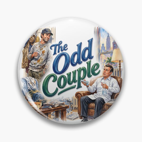 Item preview, The Odd Couple designed and sold by Lyric Vault - Rock on.