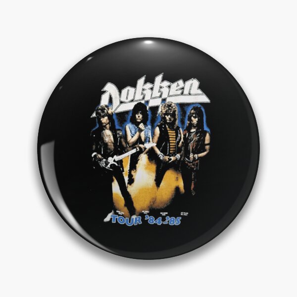 Item preview, dokken rock band tour 84 85 vintage music designed and sold by JeffreyMelton.