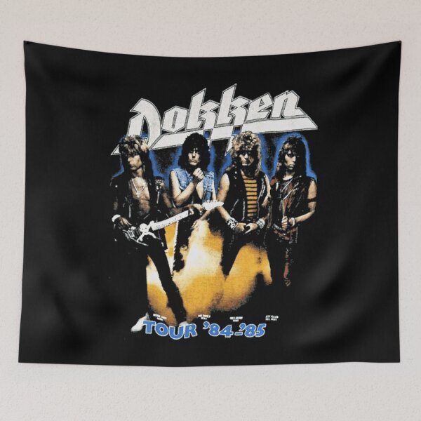 Item preview, dokken rock band tour 84 85 vintage music designed and sold by JeffreyMelton.
