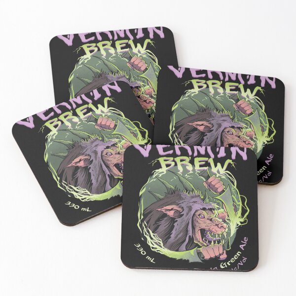 Item preview, Vermin Brew Toxic Green Ale Dark Fantasy designed and sold by VOUDERSON.