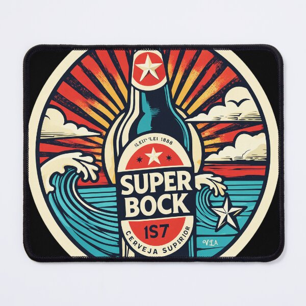 Item preview, Super Retro Summer Beach Beverage Badge designed and sold by VOUDERSON.