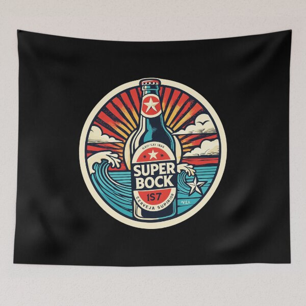 Item preview, Super Retro Summer Beach Beverage Badge designed and sold by VOUDERSON.