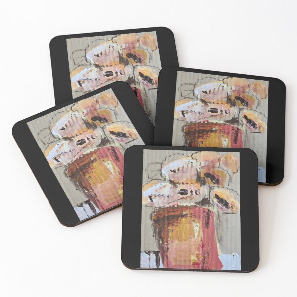 Item preview, Abstract Modern Art Design Whimsical Cubist Pottery Graphic designed and sold by Aynniamyreg.