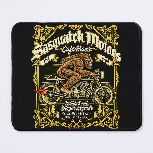 Item preview, Sasquatch Motors – Vintage Bigfoot Cafe Racer Motorcycle designed and sold by Squatchme.