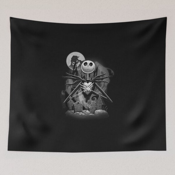 Item preview, Nightmare Before Christmas Jack Night Scene designed and sold by matnguc1.