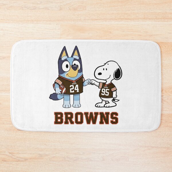 Item preview, Bluey And Snoopy Cleveland Football Buddies designed and sold by DamianRoy88.