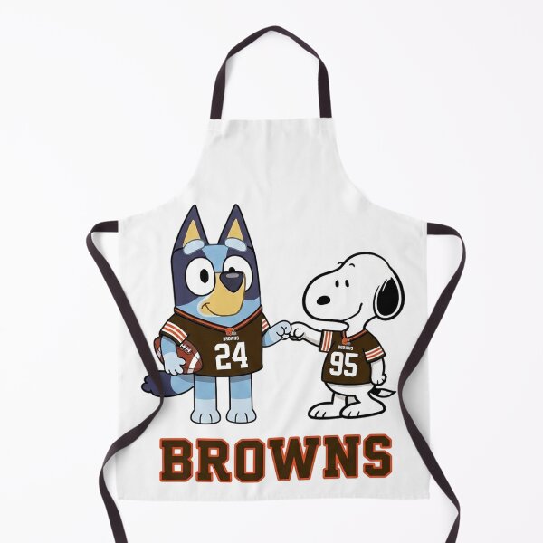 Item preview, Bluey And Snoopy Cleveland Football Buddies designed and sold by DamianRoy88.