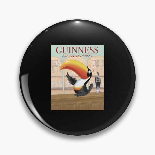 Item preview, Vintage Irish Toucan Pub Art designed and sold by VOUDERSON.