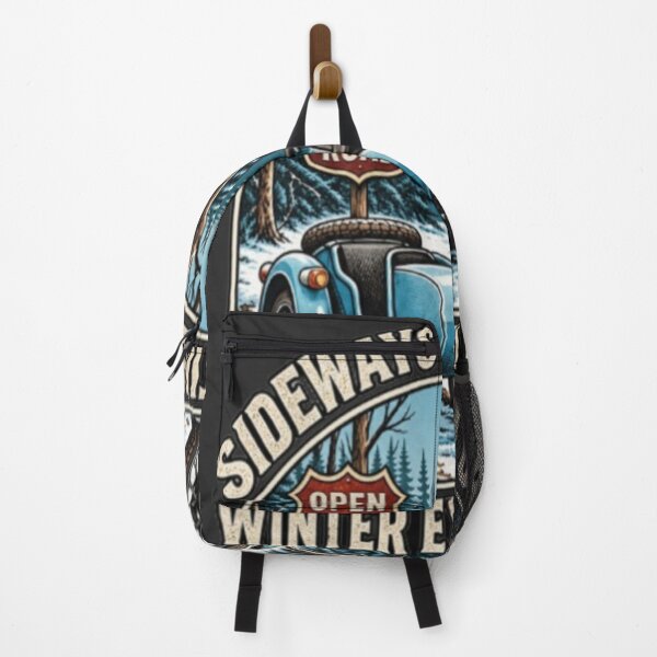 Item preview, Winter Exploration Sideways Adventure Retro Bike designed and sold by FABIOLA1970.