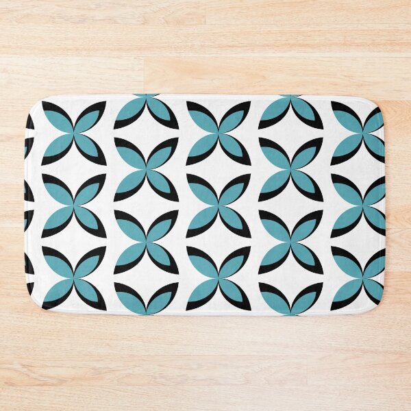 Item preview, Teal and Black Geometric Petals designed and sold by DOCHEC.