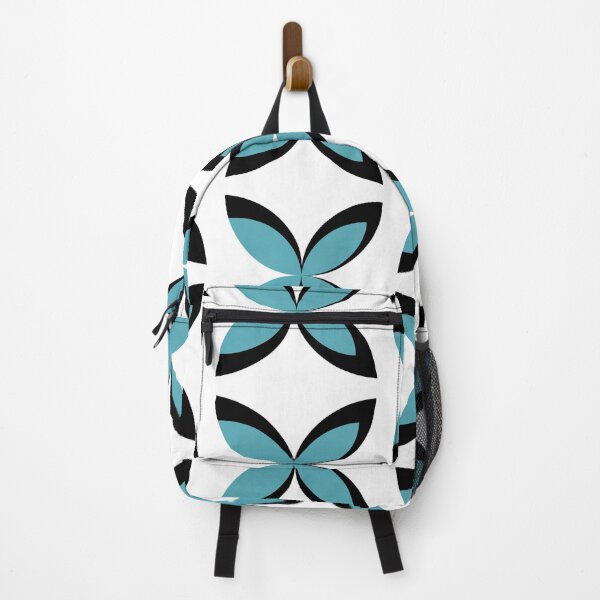 Item preview, Teal and Black Geometric Petals designed and sold by DOCHEC.