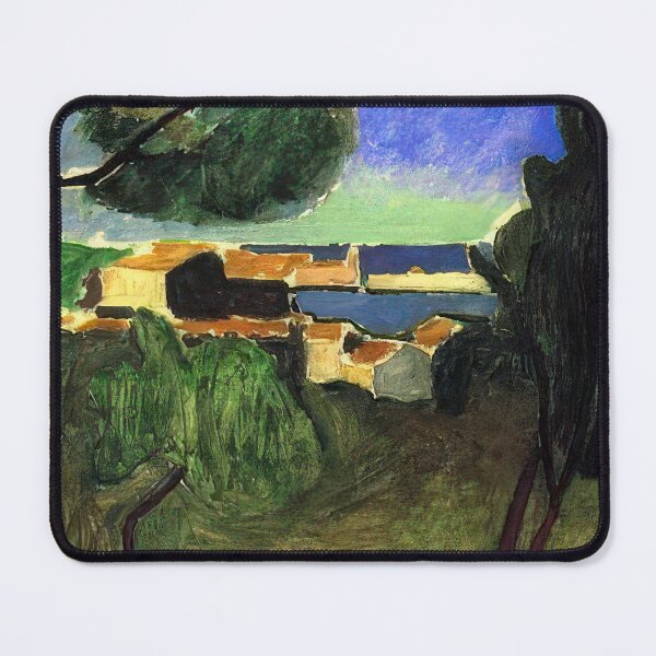 Item preview, Landscape at collioure iii 1907 designed and sold by VeilOfPigments.