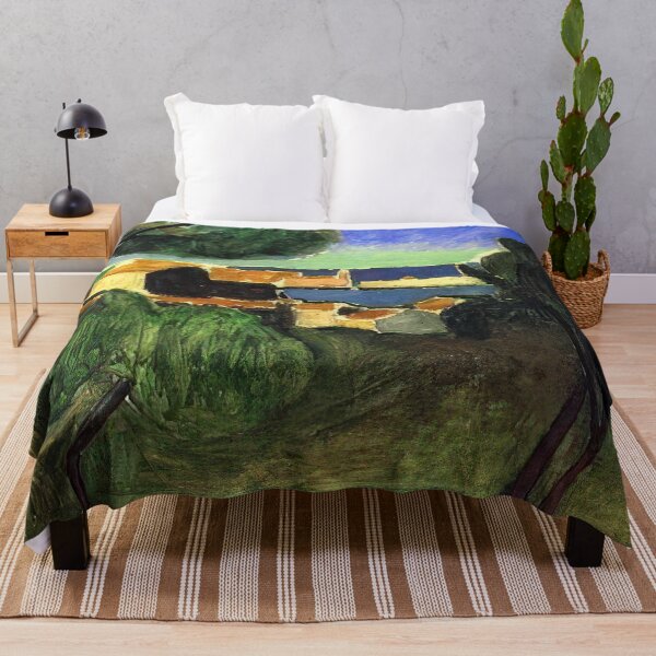 Item preview, Landscape at collioure iii 1907 designed and sold by VeilOfPigments.