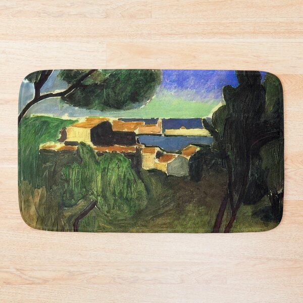 Item preview, Landscape at collioure iii 1907 designed and sold by VeilOfPigments.