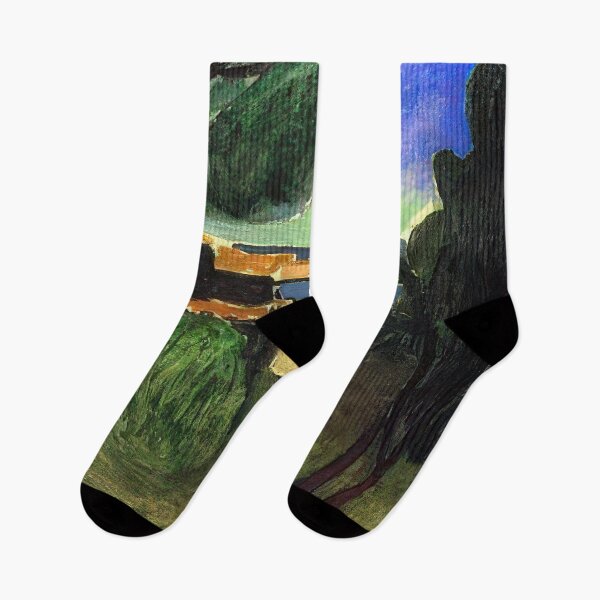 Item preview, Landscape at collioure iii 1907 designed and sold by VeilOfPigments.